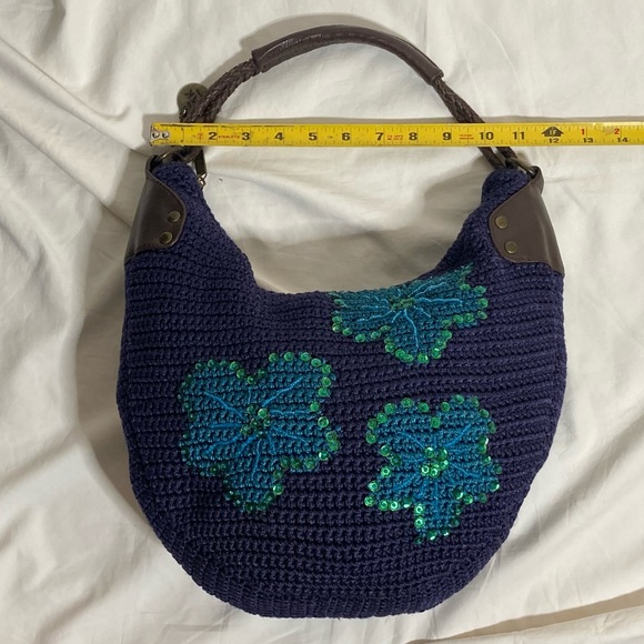 Vintage 2000s Blue and Teal Flowers - Picture 9 of 12